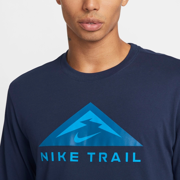 Camiseta Nike Dri-FIT Trail Masculina - Foto 3