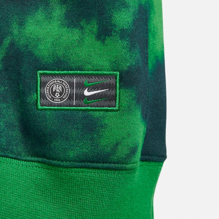 Blusão Nike Nigéria Club Fleece Masculino - Foto 4