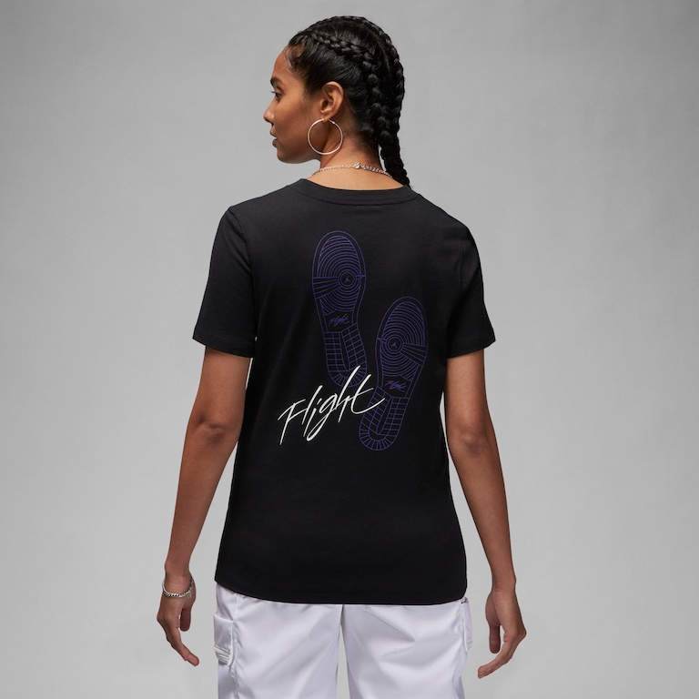 Camiseta Jordan Flight Crew Feminina - Foto 2