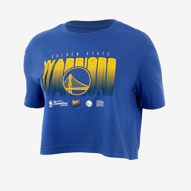 Camiseta Nike Golden State Warriors Courtside Feminina - Foto 1