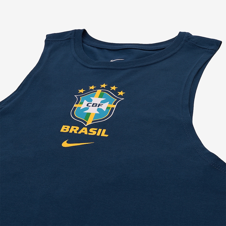 Regata Nike Brasil Escudo Feminina - Foto 3