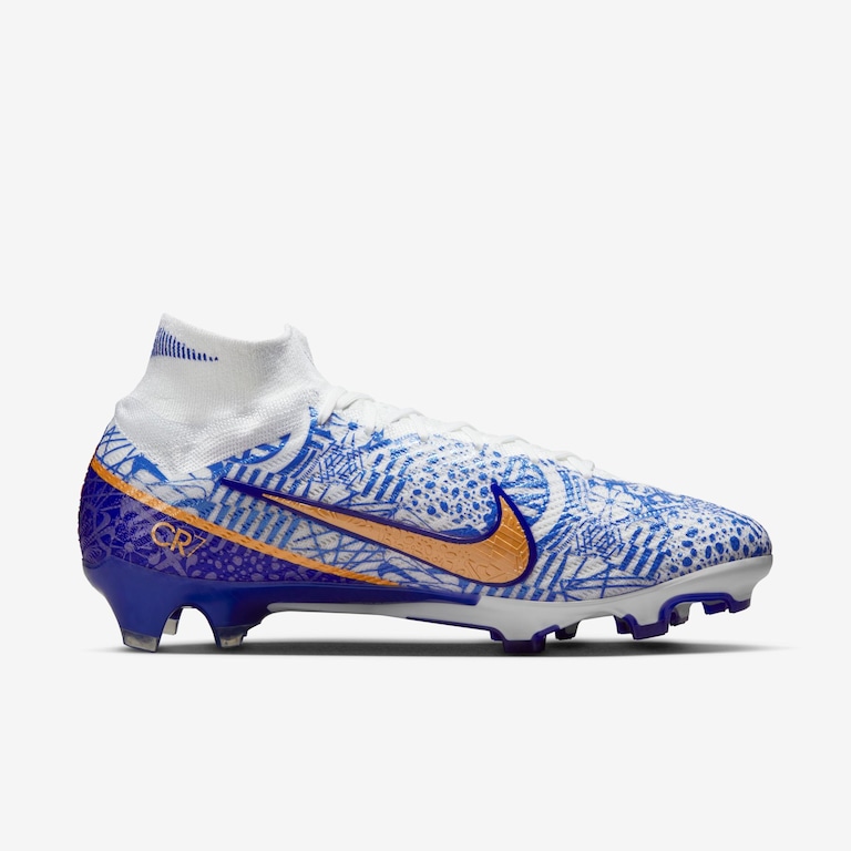 Chuteira Nike Zoom Mercurial Superfly 9 Elite CR7 Campo - Foto 2