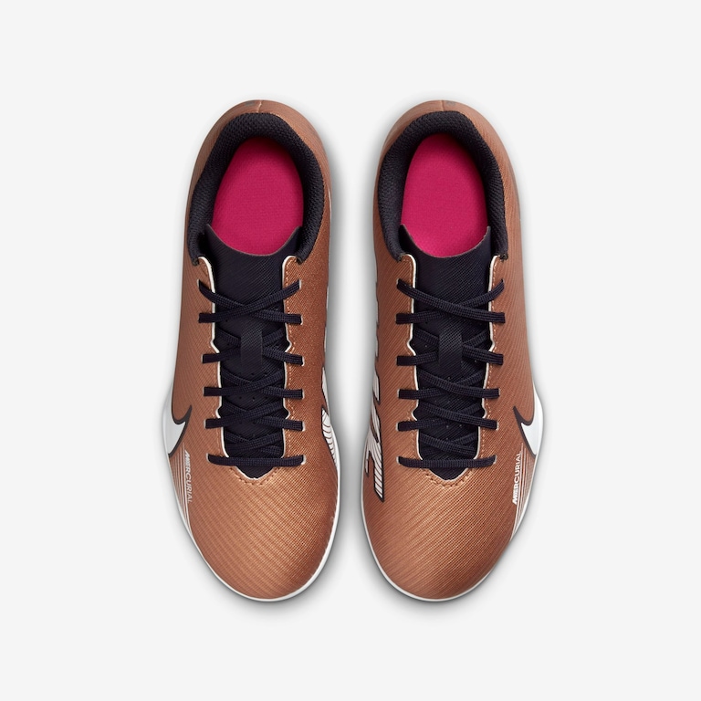 Chuteira Nike Mercurial Vapor 15 Club Infantil Campo - Foto 4