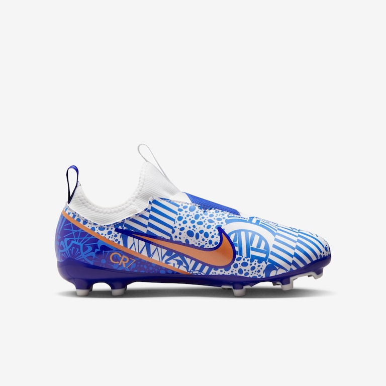 Chuteira Nike Zoom Mercurial Vapor 15 Academy CR7 Infantil Campo - Foto 3