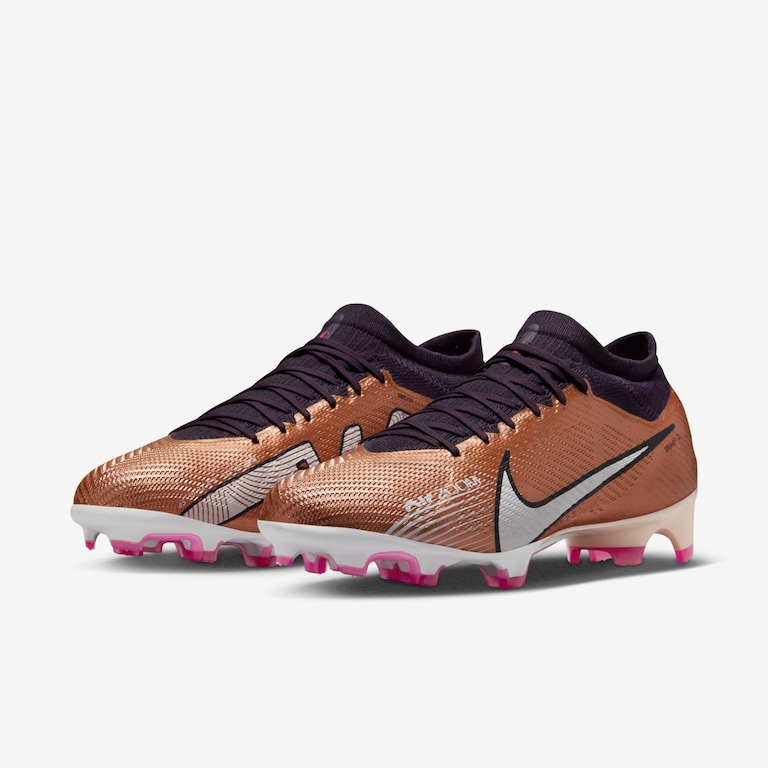 Chuteira Nike Zoom Mercurial Vapor 15 Pro Campo - Foto 5