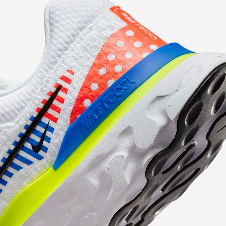 Tênis Nike React Infinity Run Flyknit 3 Premium Masculino - Foto 8