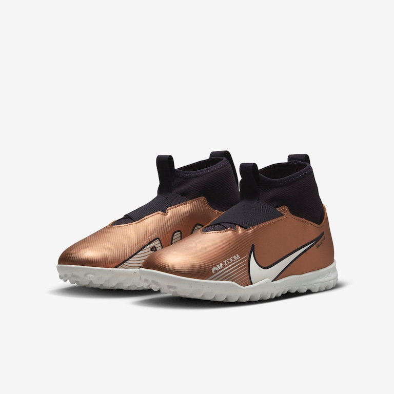 Chuteira Nike Zoom Mercurial Superfly 9 Academy Infantil Society - Foto 5