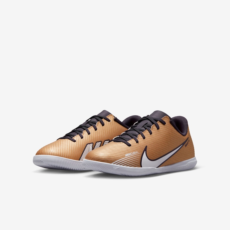 Chuteira Nike Mercurial Vapor 15 Club Infantil Futsal - Foto 5