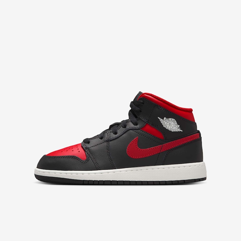 Tênis Air Jordan 1 Mid Infantil - Foto 1