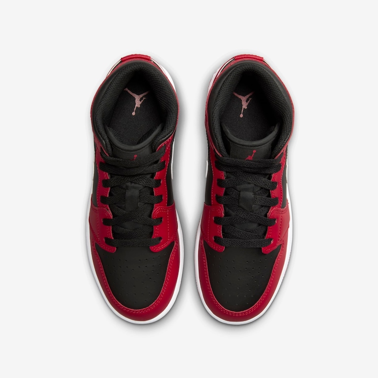 Tênis Air Jordan 1 Mid Infantil - Foto 3