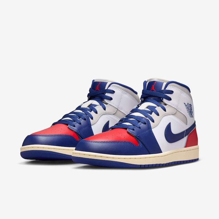 Tênis Air Jordan 1 Mid Masculino - Foto 5