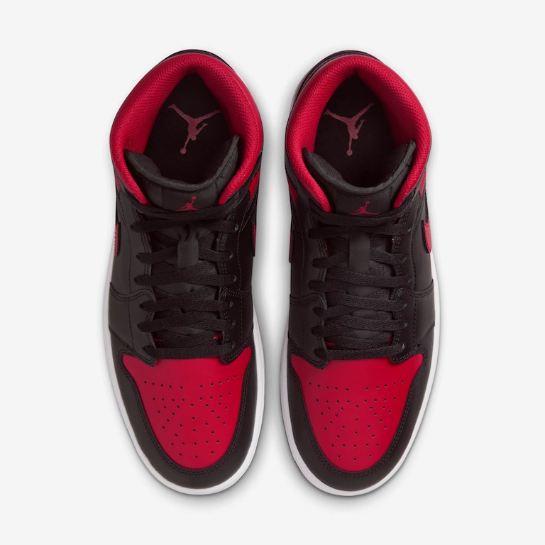 Tênis Air Jordan 1 Mid Masculino - Foto 4