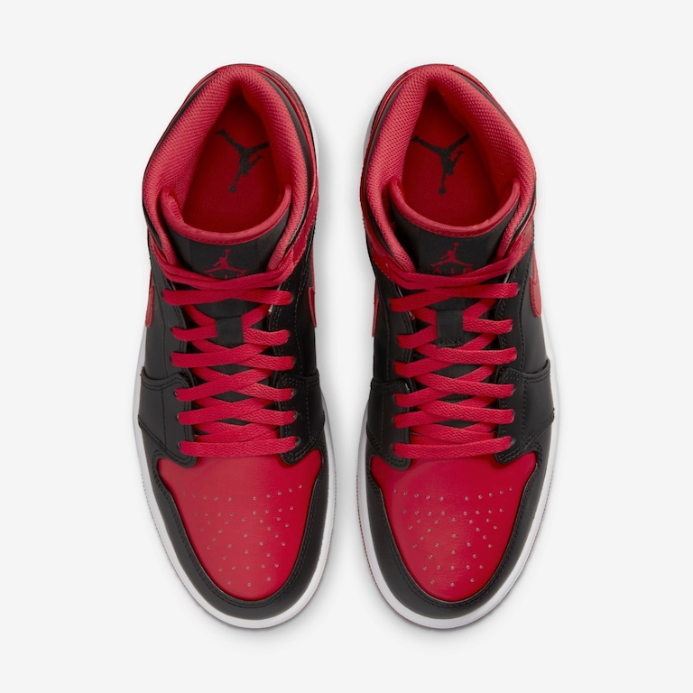Tênis Air Jordan 1 Mid Masculino - Foto 4