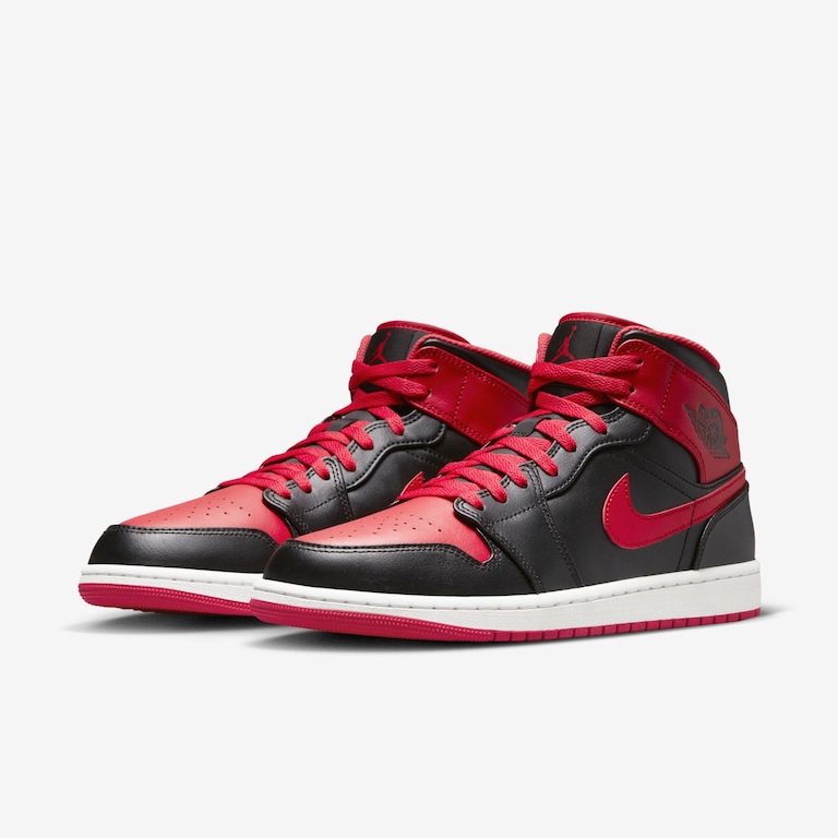 Tênis Air Jordan 1 Mid Masculino - Foto 5