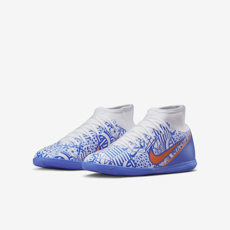 Chuteira Nike Mercurial Superfly 9 Club CR7 Infantil Futsal - Foto 5