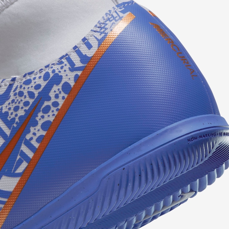 Chuteira Nike Mercurial Superfly 9 Club CR7 Infantil Futsal - Foto 8
