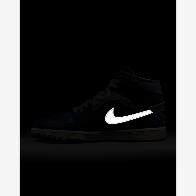 Tênis Air Jordan 1 Mid SE Craft Masculino - Foto 13