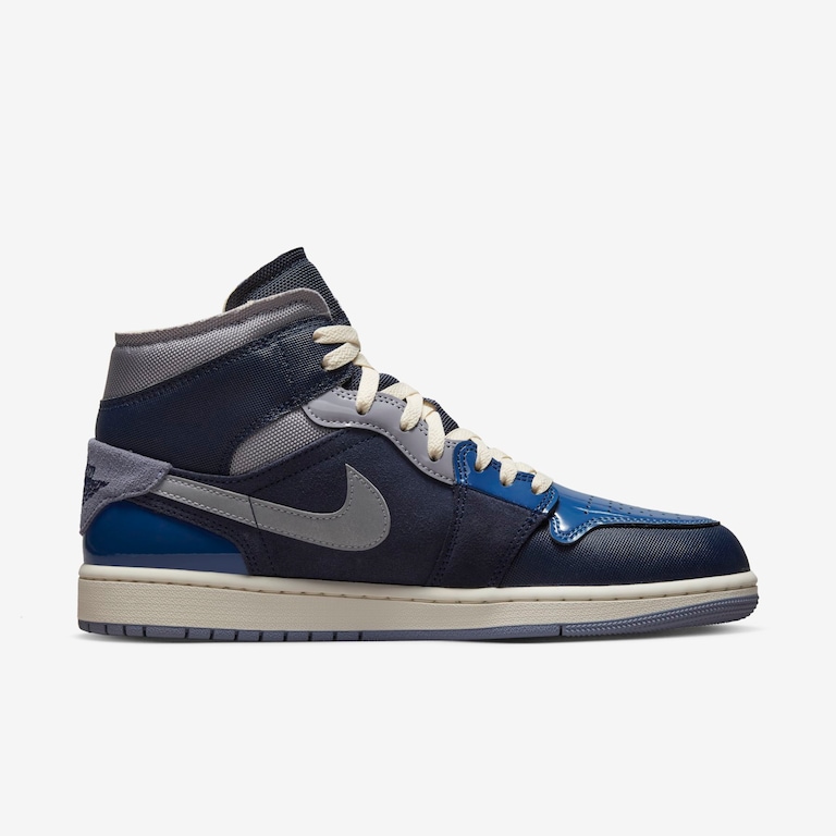 Tênis Air Jordan 1 Mid SE Craft Masculino - Foto 3