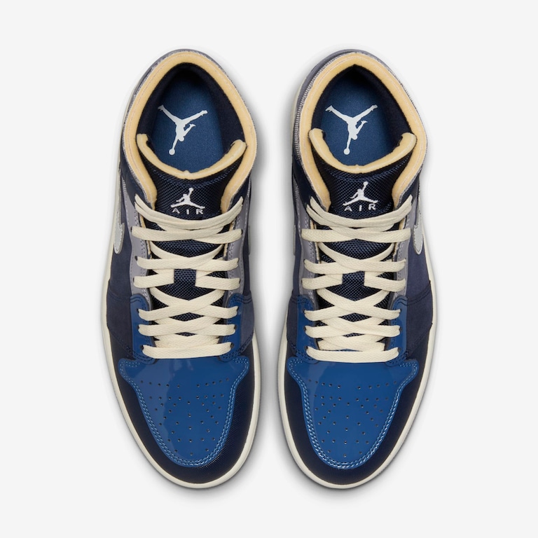 Tênis Air Jordan 1 Mid SE Craft Masculino - Foto 4