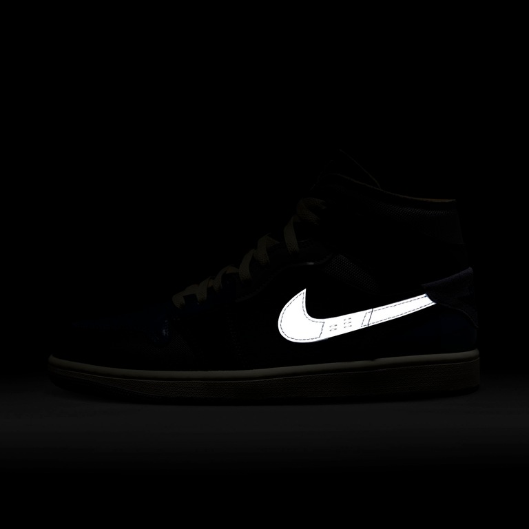 Tênis Air Jordan 1 Mid SE Craft Masculino - Foto 9