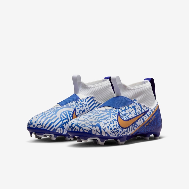 Chuteira Nike Zoom Mercurial Superfly 9 Academy CR7 Infantil Campo - Foto 5