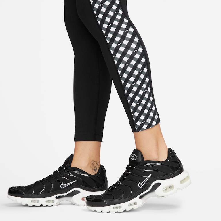 Legging Nike Sportwear Gingham Feminina - Foto 3