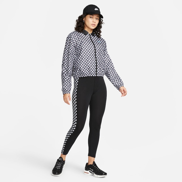 Legging Nike Sportwear Gingham Feminina - Foto 5