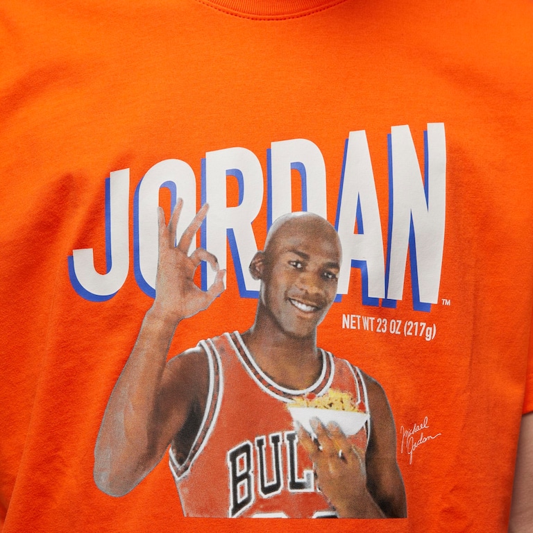 Camiseta Jordan Fleece MVP Crew Masculina - Foto 4