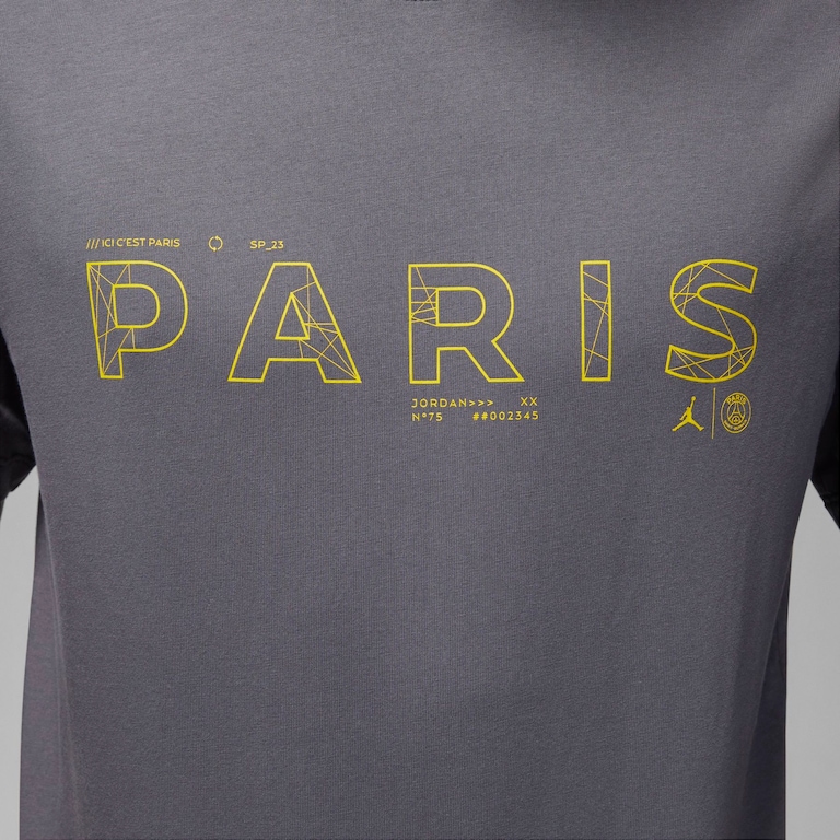 Camiseta Jordan Paris Saint-Germain Masculina - Foto 4