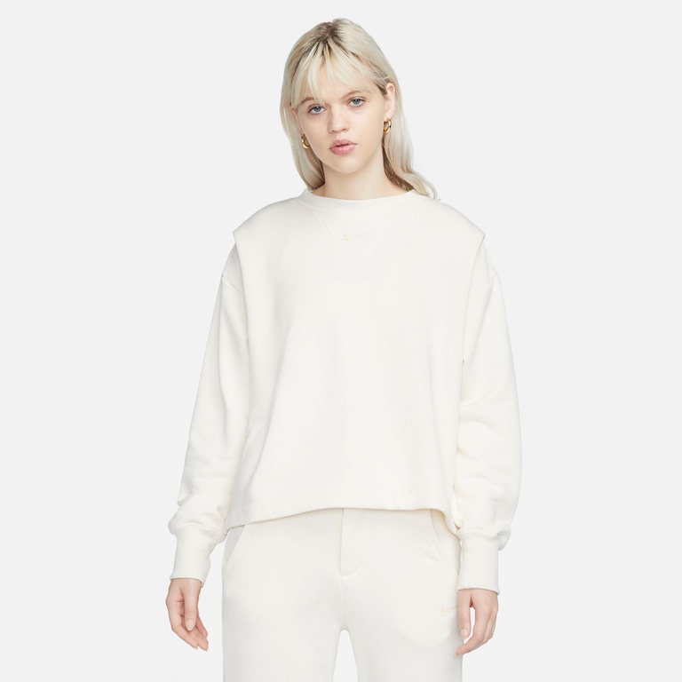 Blusão Nike Sportswear Modern Fleece Feminino - Foto 1
