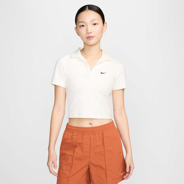 Camiseta Nike Polo Essential Feminina - Foto 1