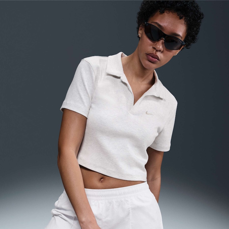 Camiseta Nike Polo Essential Feminina - Foto 1
