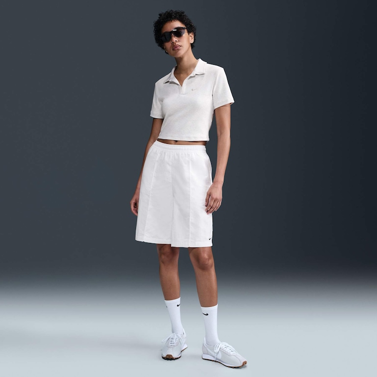 Camiseta Nike Polo Essential Feminina - Foto 4