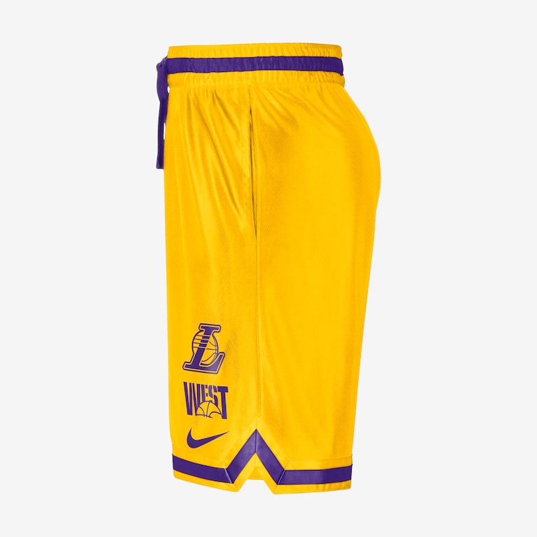 Shorts Nike Los Angeles Lakers Masculino - Foto 3