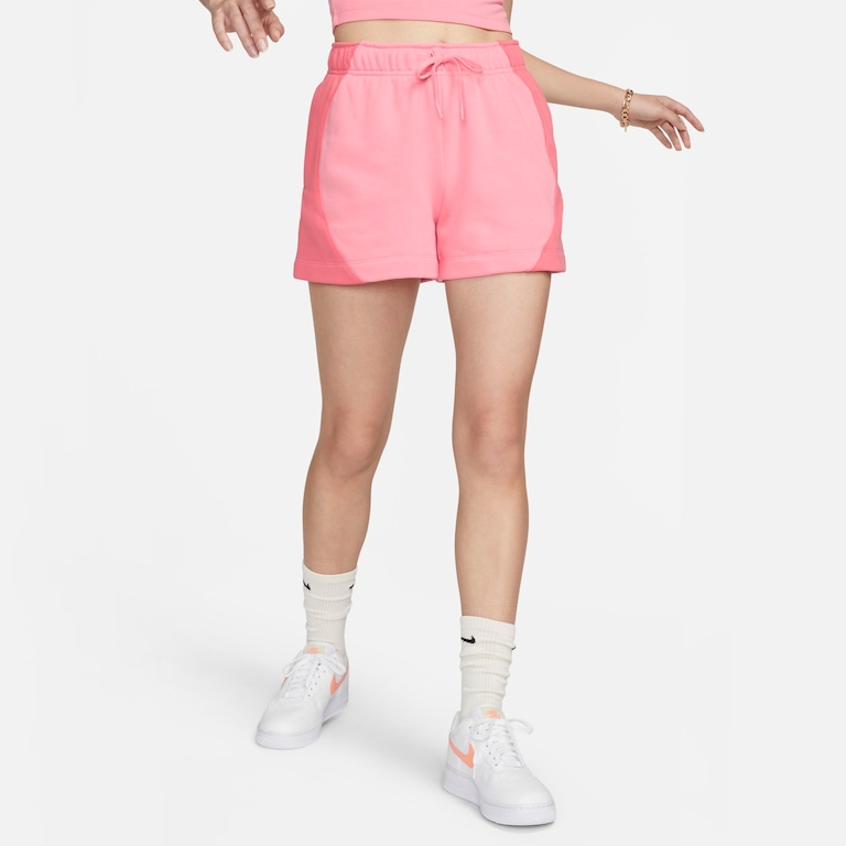 Shorts Nike Air Fleece Feminino - Foto 1