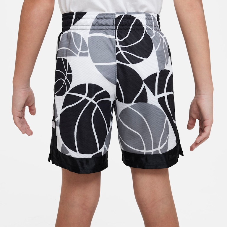 Shorts Nike Dri-FIT Elite AOP Infantil - Foto 4