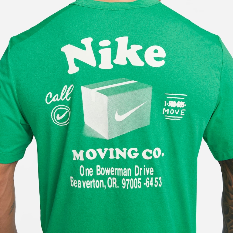 Camiseta Nike Dri-FIT UV UV Hyverse Masculina - Foto 4