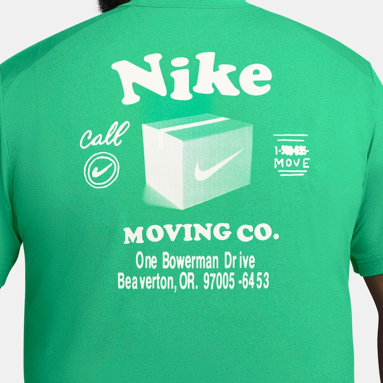 Camiseta Nike Dri-FIT UV UV Hyverse Masculina - Foto 9
