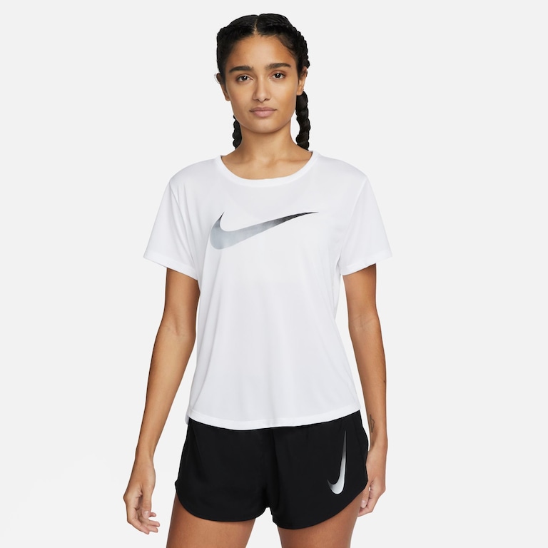 Camiseta Nike One Dri-FIT Swoosh Feminina - Foto 1