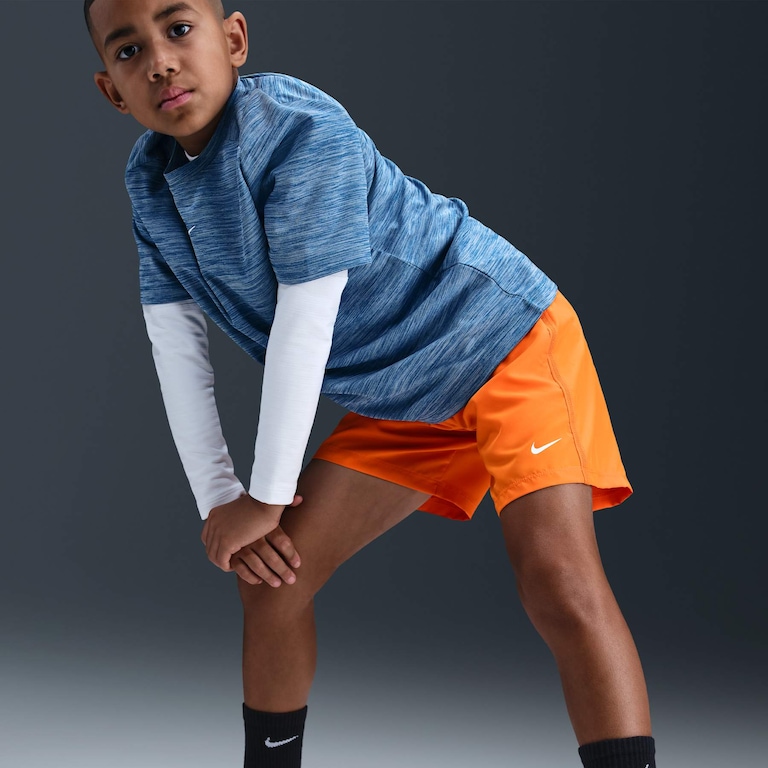 Shorts Nike Dri-FIT Multi+ Infantil - Foto 5