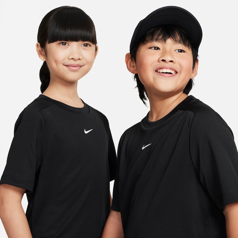 Camiseta Nike Dri-FIT Multi Infantil - Foto 3