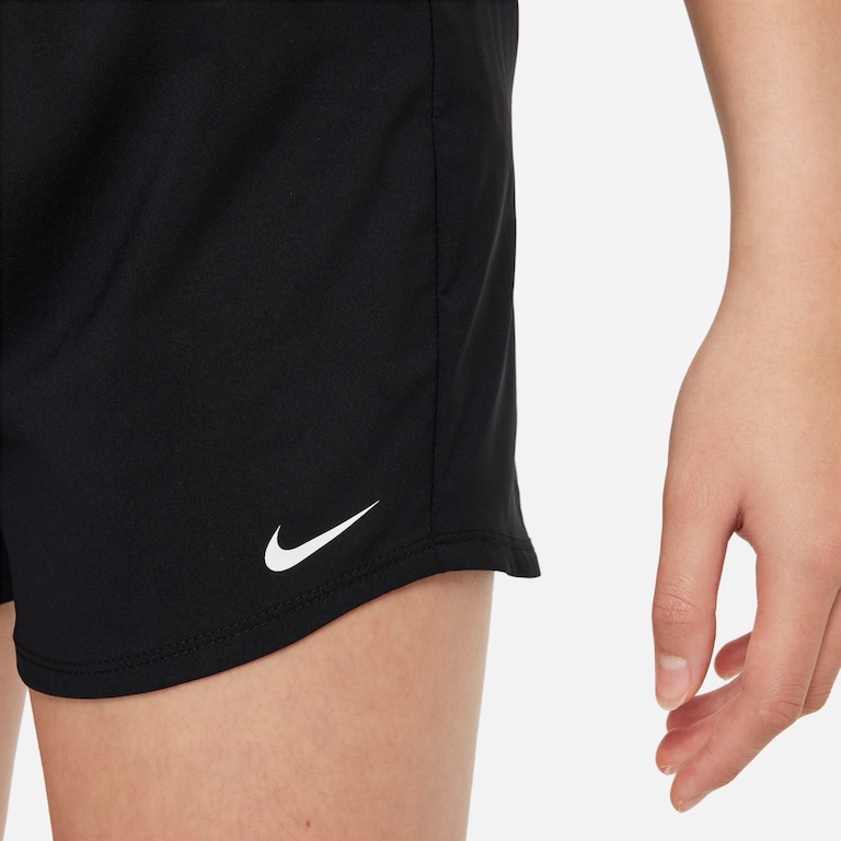 Shorts Nike Dri-FIT One Woven Infantil - Foto 4