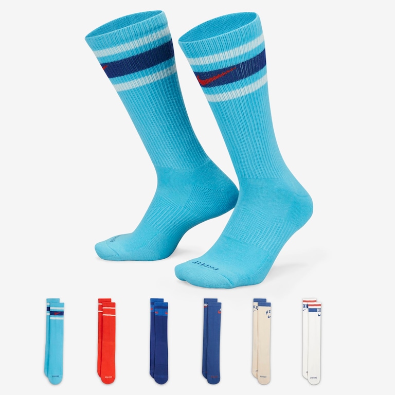 Meia Nike Everyday Plus (6 pares) Unissex - Foto 1