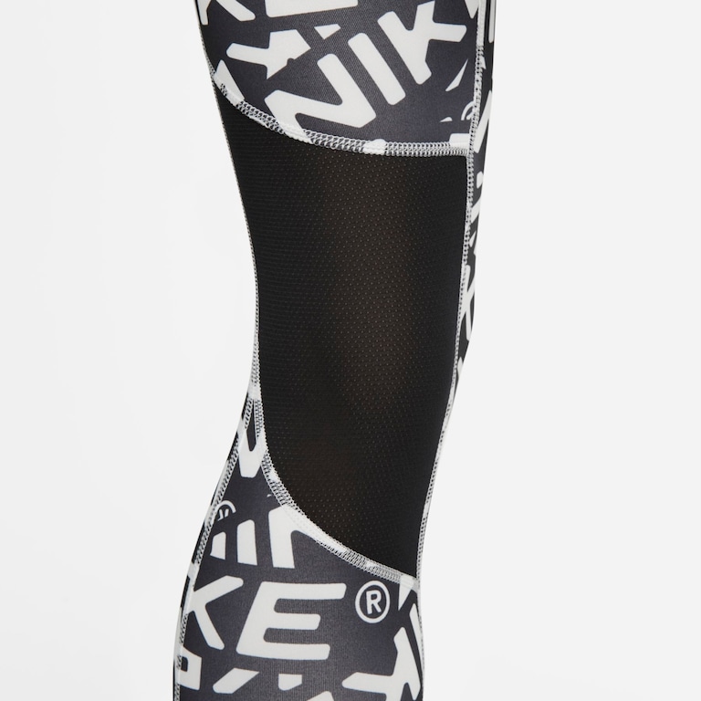 Legging Nike Dri-FIT Fast AOP Hybrid Feminina - Foto 6