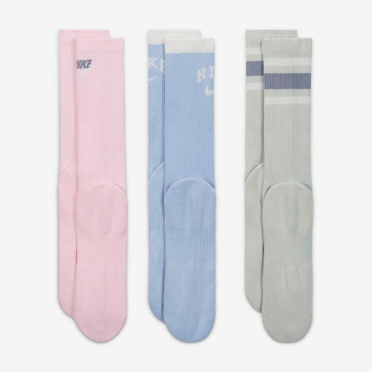 Meia Nike Everyday Plus (3 Pares) Unissex - Foto 3