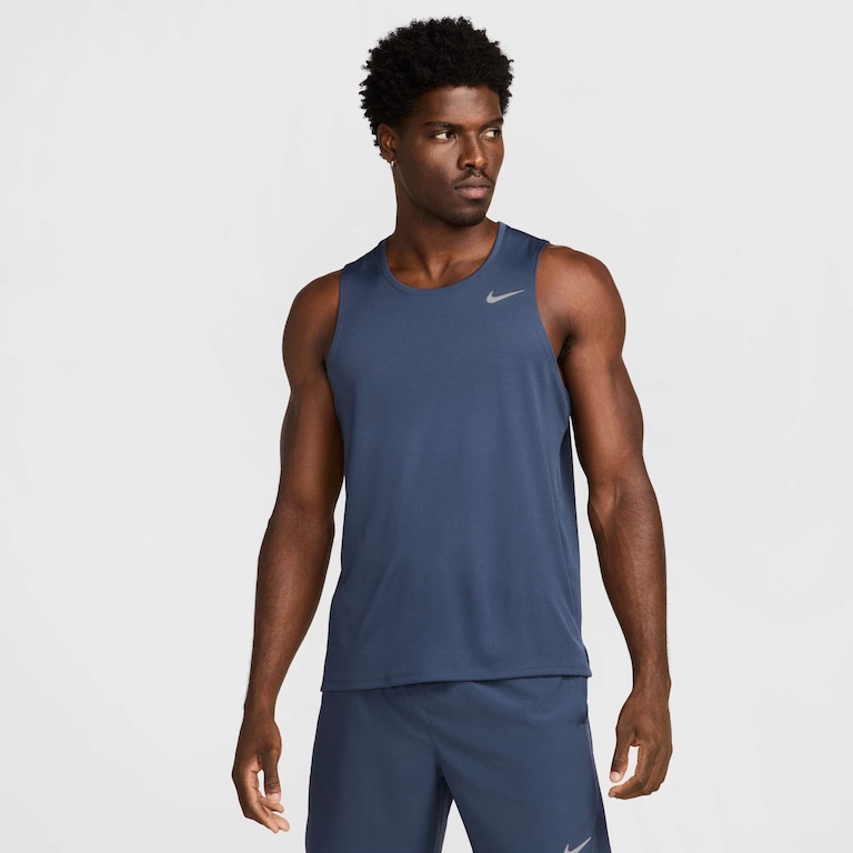 Regata Nike Dri-FIT Miler Masculina - Foto 1
