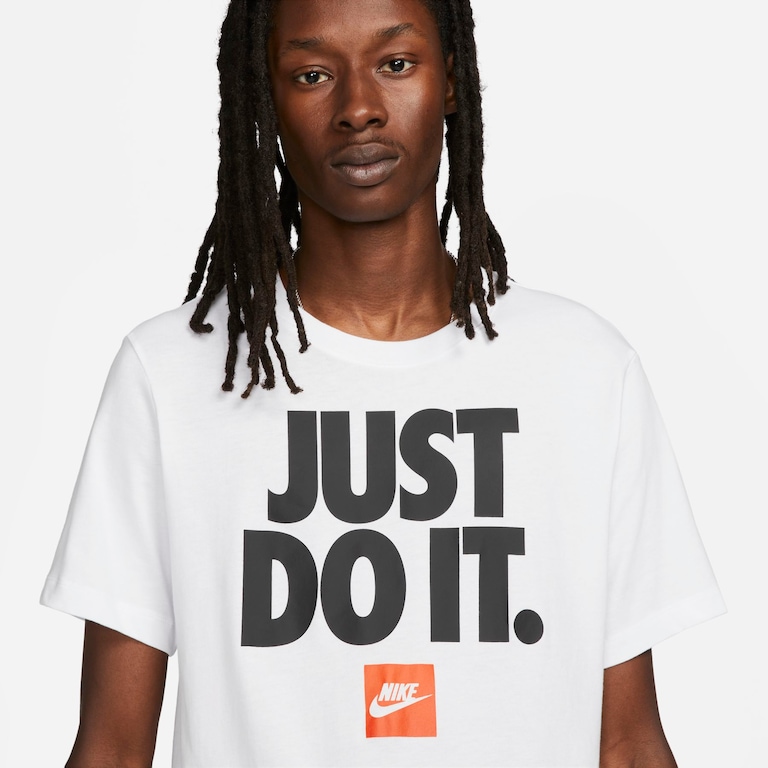 Camiseta Nike Sportswear Fran "Just Do It" Verbiage Masculina - Foto 3