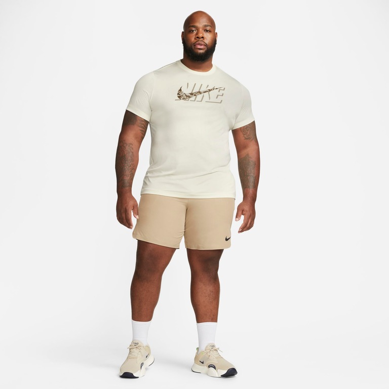 Camiseta Nike Dri-FIT Camo Masculina - Foto 8