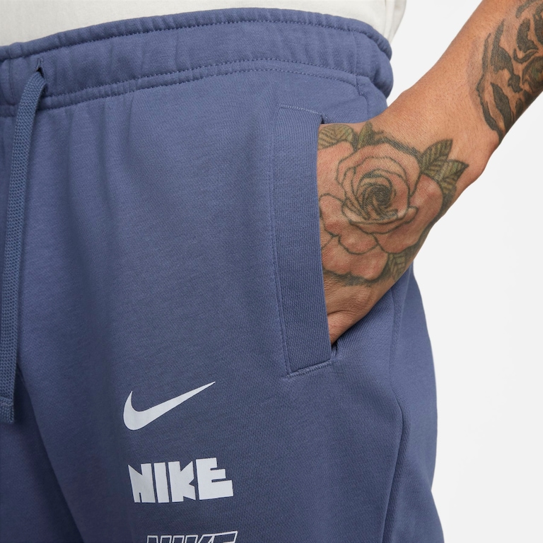 Shorts Nike Club Fleece Masculino - Foto 4