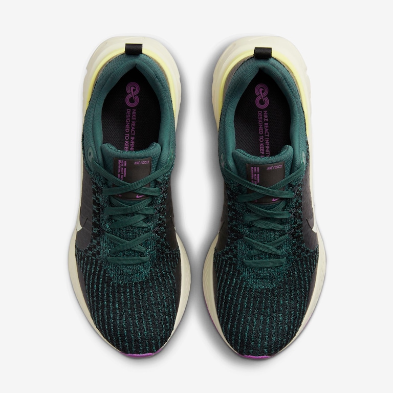 Tênis Nike React Infinity Run Flyknit 3 Masculino - Foto 4